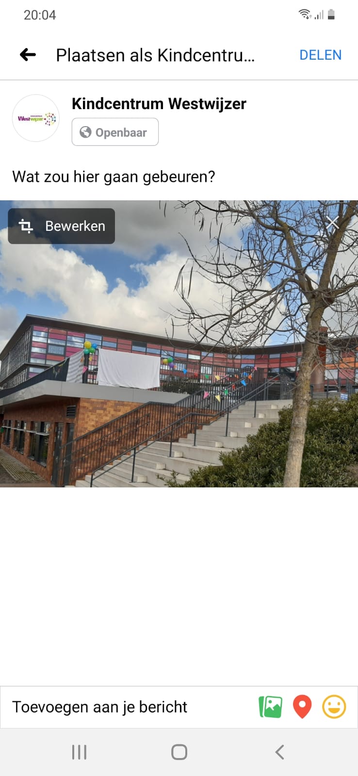 Wat zou hier gaan gebeuren???