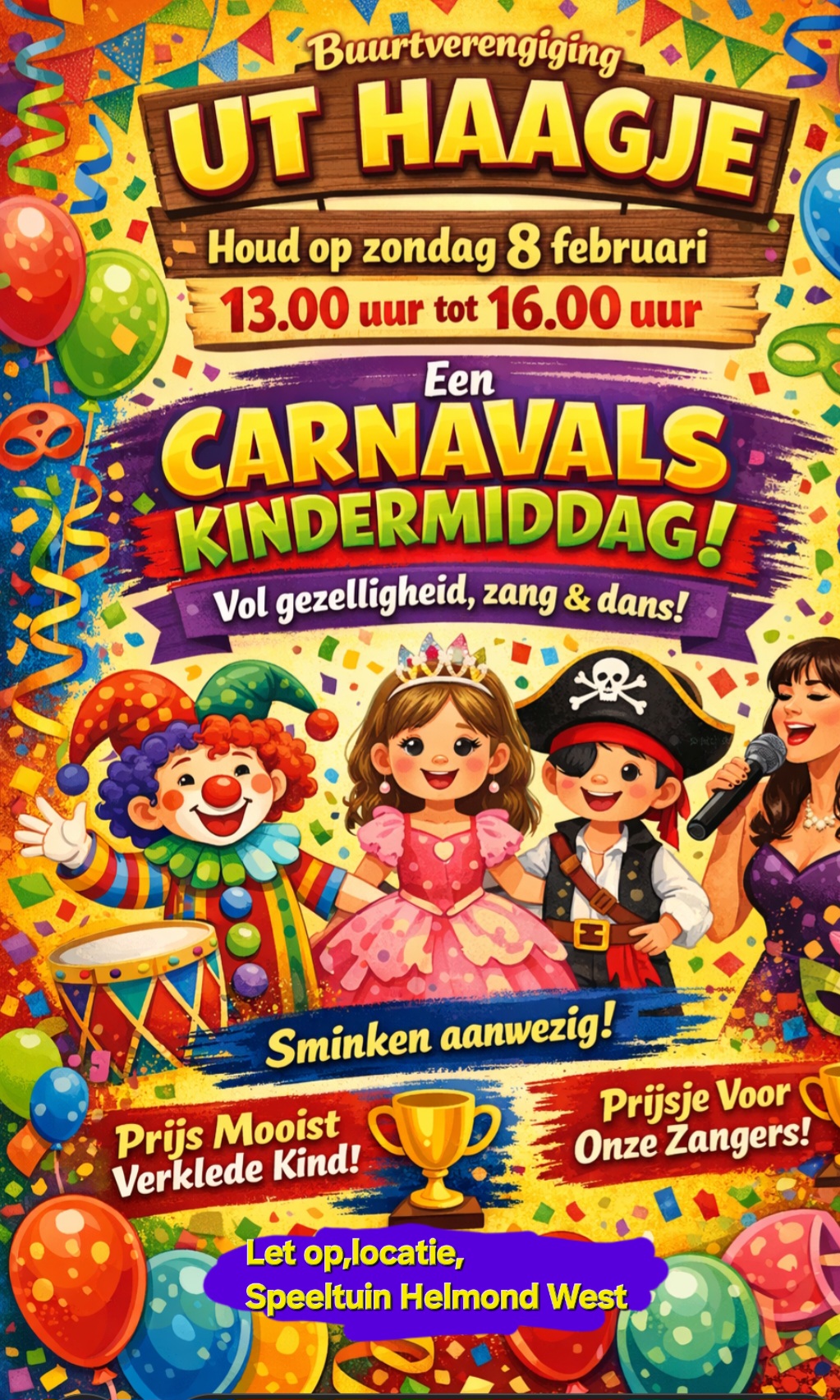 Carnaval in de wijk